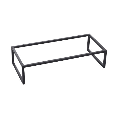 Arcata 922356 Rectangular Cabinet Riser - 13 3/4 x 5 3/4 Inch Matte Black Shelf Riser for Kitchen, Bathroom & Office Organization - Perfect for Spice Jars, Toiletries & Desk Supplies