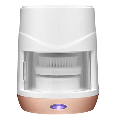 Conair Sonic Facial Brush with UV Sterilizer - Deep Cleansing & Exfoliating for Glowing Skin | Perfect for Daily Skincare Routine & Travel