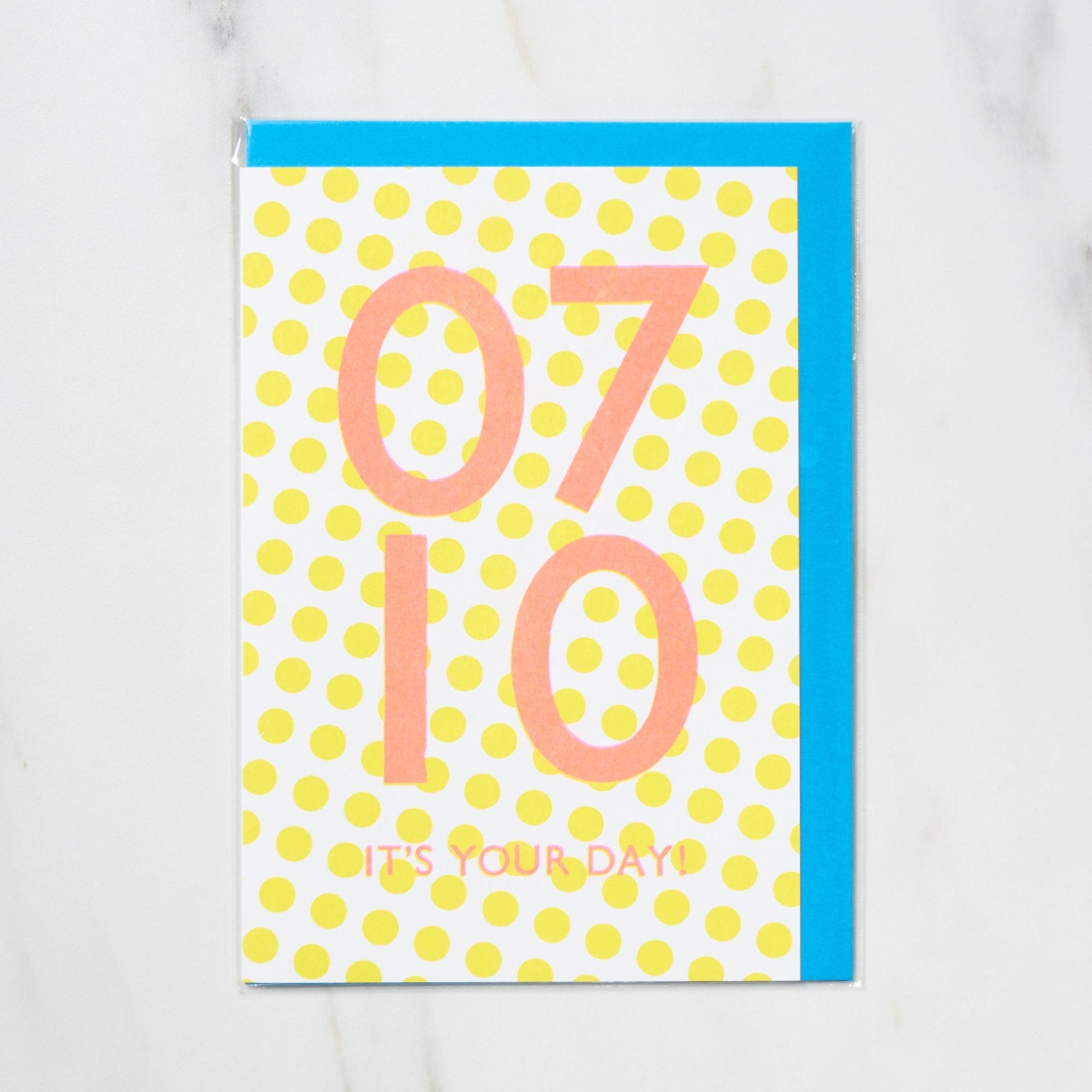 365 Find Your Day Card - July Edition | Premium Letterpress Letters for Birthdays & Anniversaries | Perfect for Gifts, Scrapbooking & Memory Keeping