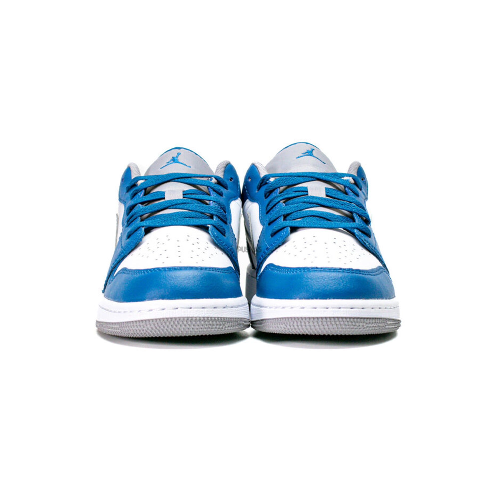Air Jordan 1 Low 'True Blue' GS Sneakers for Girls (2022) - Comfortable Basketball Shoes for School, Sports & Casual Wear