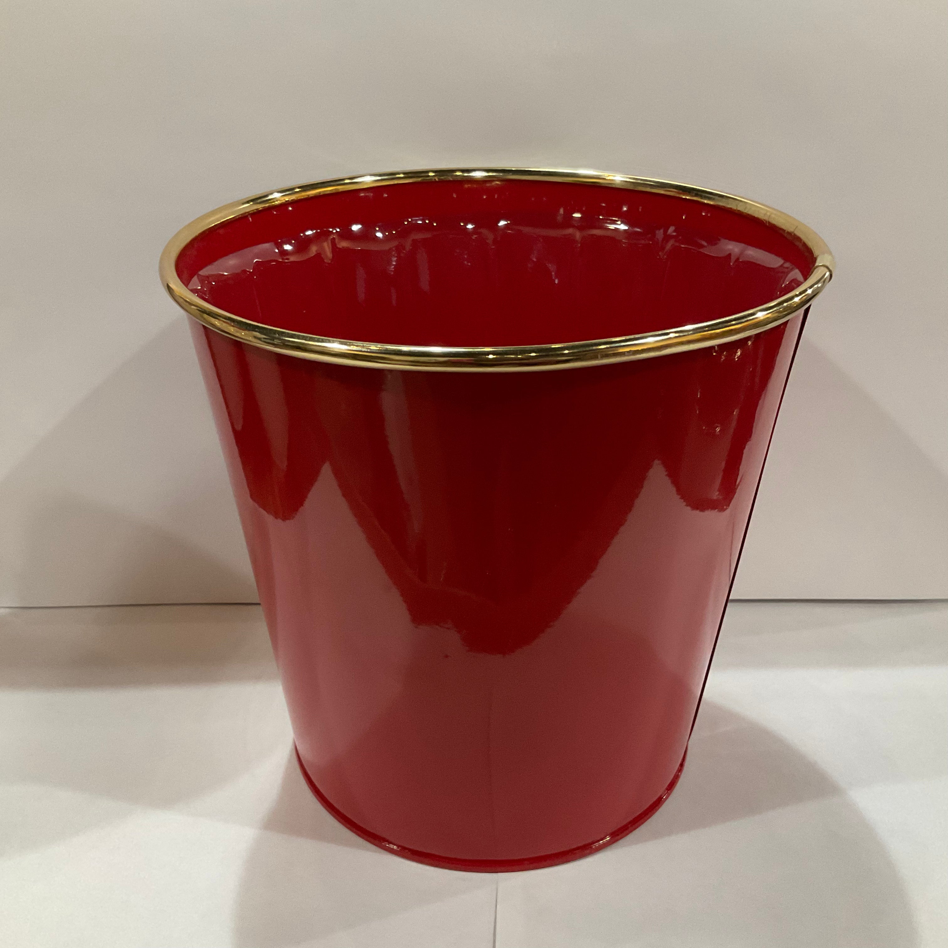 Festive Gold Rim Pot Cover 6 Inch - Elegant Stovetop Lid for Cooking & Kitchen Decor - Perfect for Holiday Dinners, Party Serving & Home Decoration