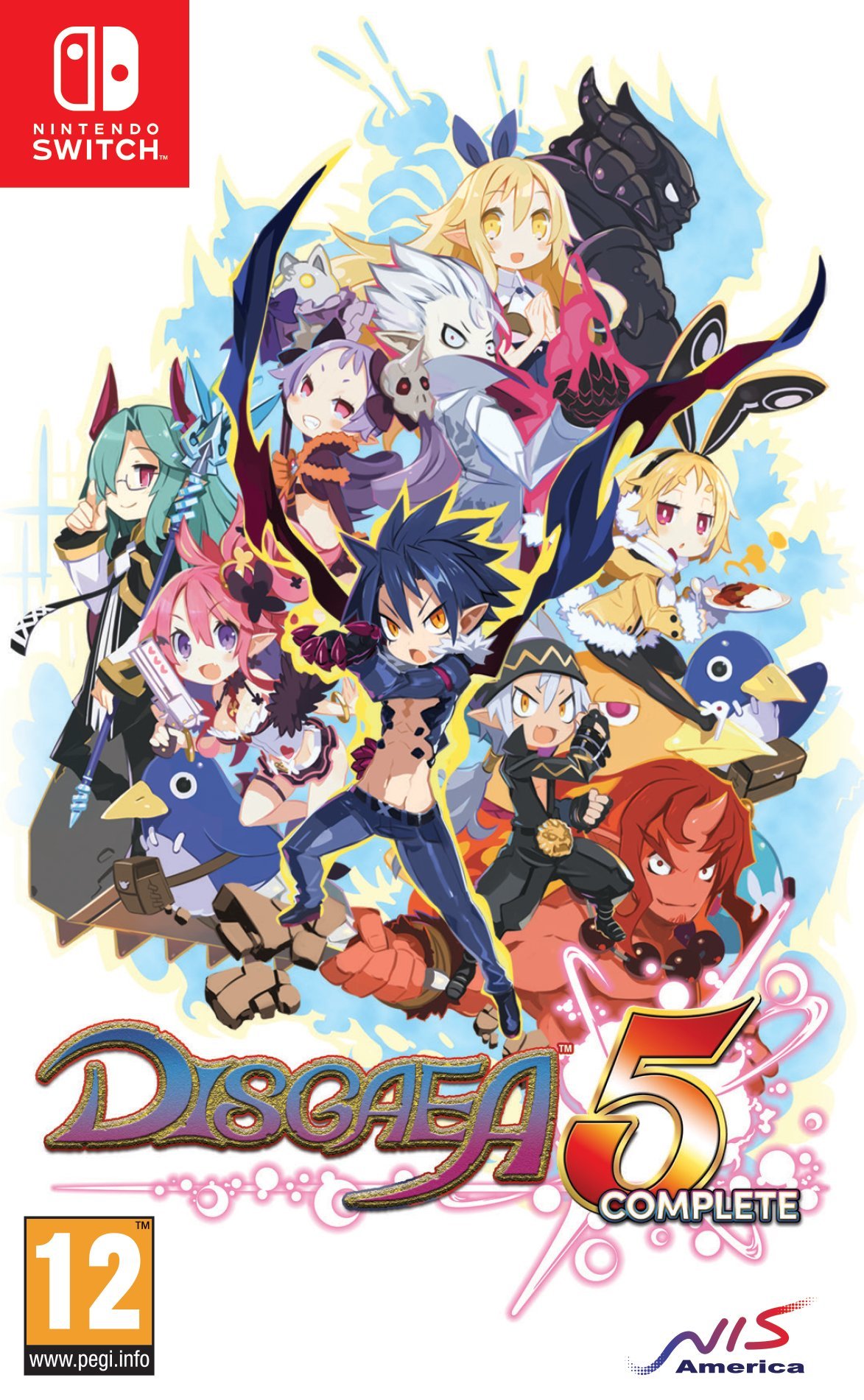 Disgaea 5 Complete for Nintendo Switch - Strategy RPG Game with Bonus Content | Perfect for Home Gaming and On-the-Go Play