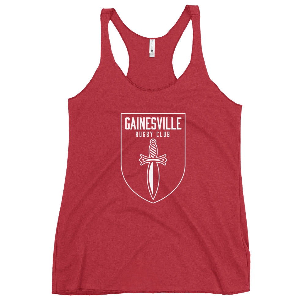 Gainesville Spartans RFC Women's Racerback Tank Top - Breathable Workout Shirt for Rugby Training & Gym Fitness