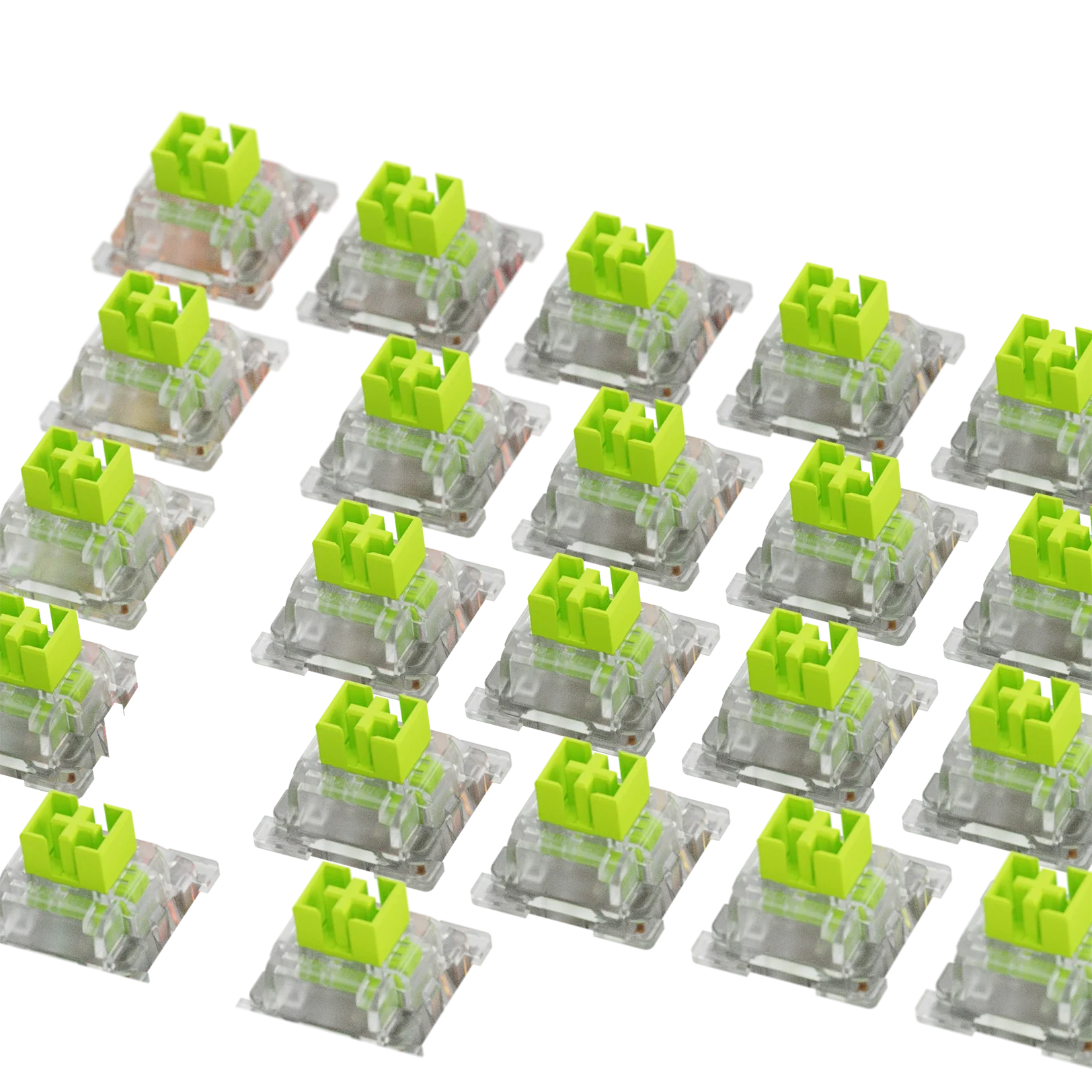 Glorious Raptor HE ANSI 65% Mechanical Keyboard Switches - Premium Linear Switches for Gaming, Typing & Office Work