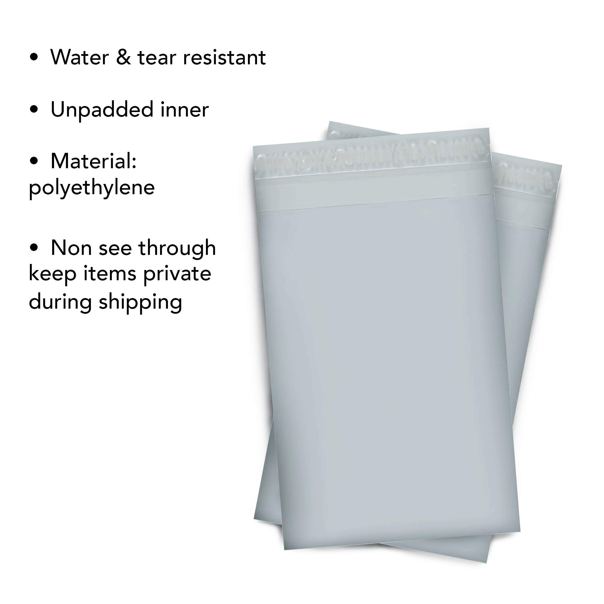 9 x 12 Inch 1000 Count Polymailer Shipping Bags - Self Sealing Waterproof Plastic Mailing Envelopes for Ecommerce, Amazon FBA, eBay & Online Stores - Durable Package Mailers for Clothing, Books & Small Items