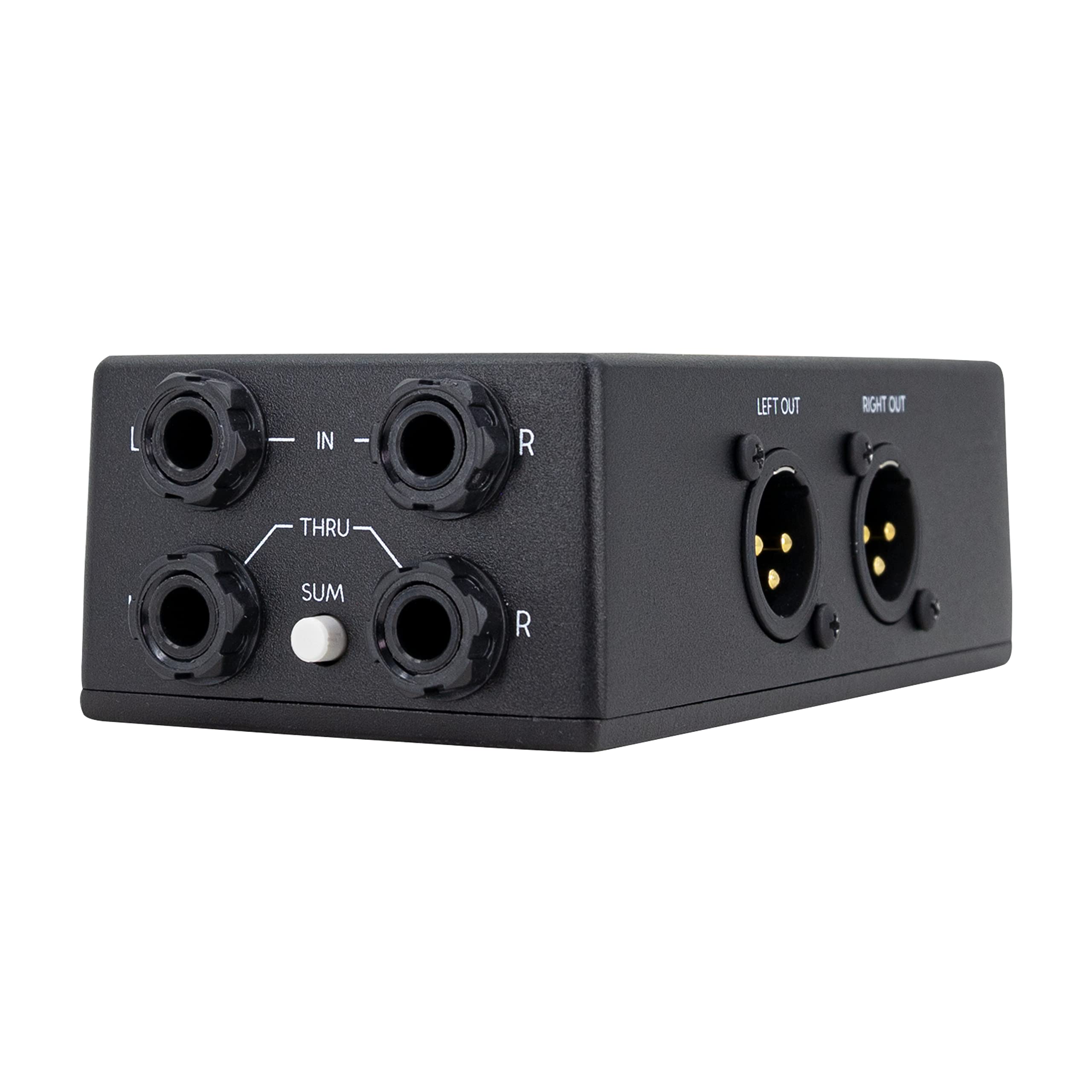 Walrus Audio Canvas Stereo DI Box & Line Isolator - Professional Multi-Effects Pedal for Guitar & Bass (Model 900-1065) | Perfect for Live Performances & Studio Recording