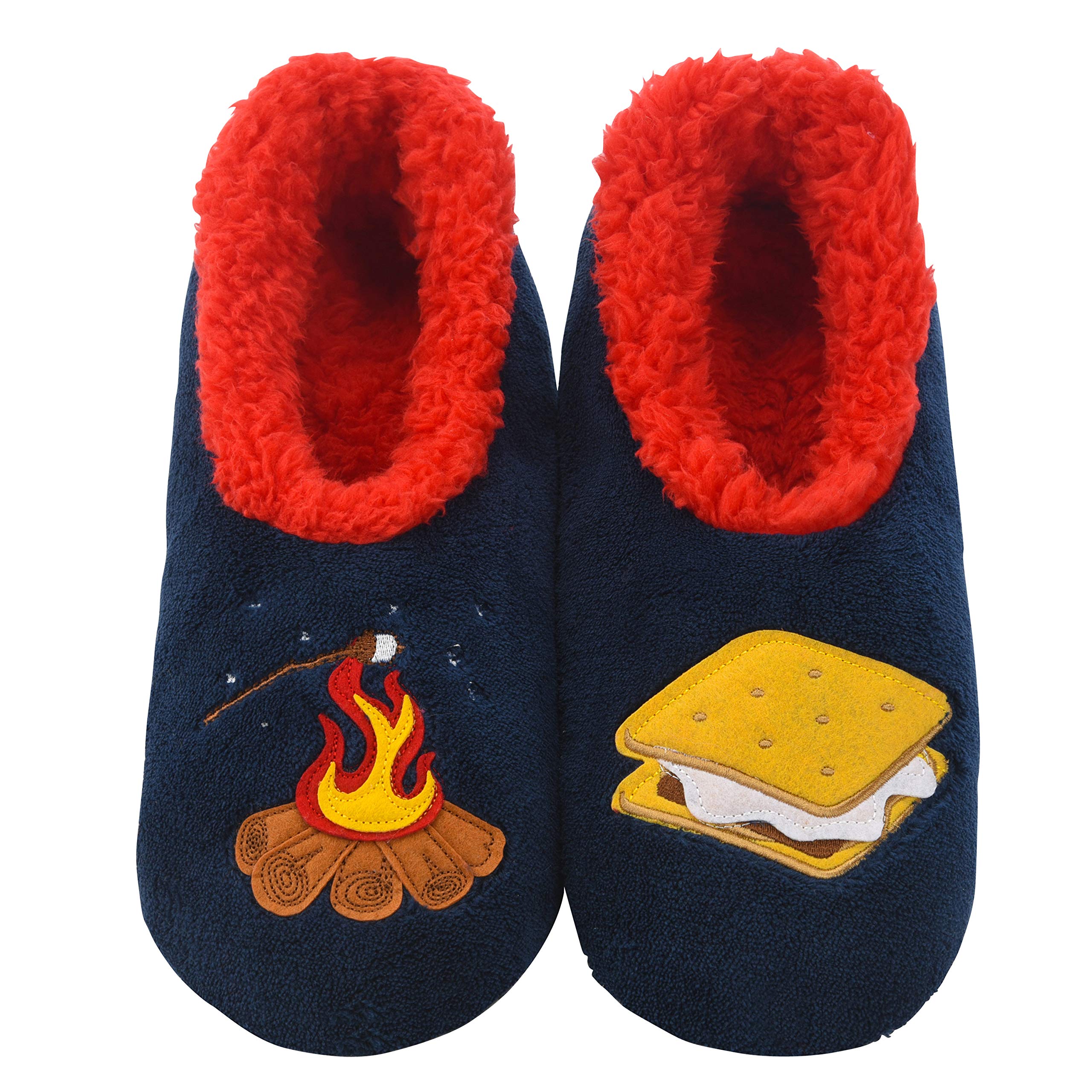 Cozy Snoozies Pairable Slipper Socks for Women - Non-Slip Fuzzy House Slippers with Fun Designs | Perfect for Lounging, Relaxing & Gift Giving