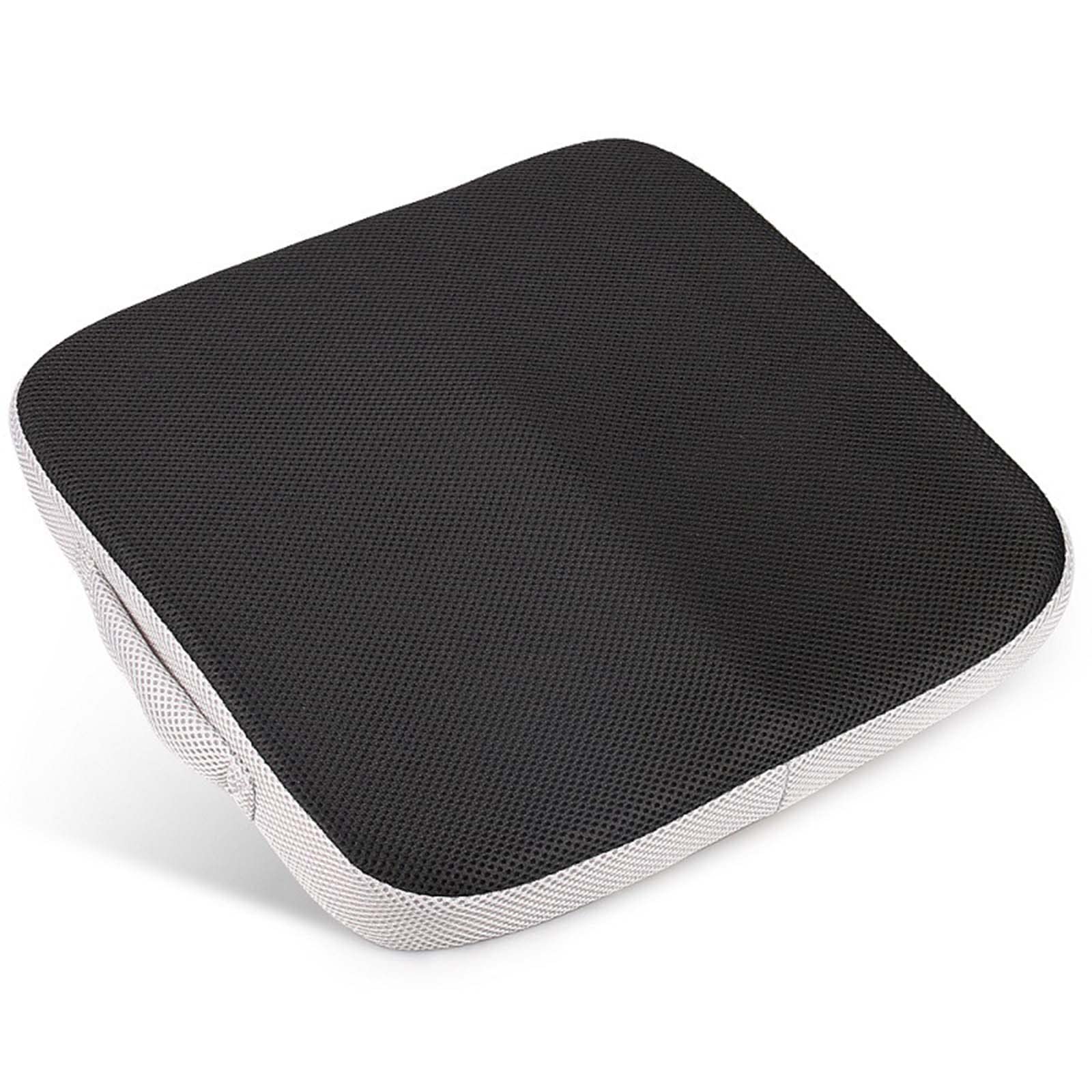 Premium Memory Foam Seat Cushion with Carry Handle - Orthopedic Comfort for Office Chairs, Wheelchairs & Car Seats - Relieves Back Pain & Improves Posture - Ideal for Long Sitting Hours at Work, Home or Travel
