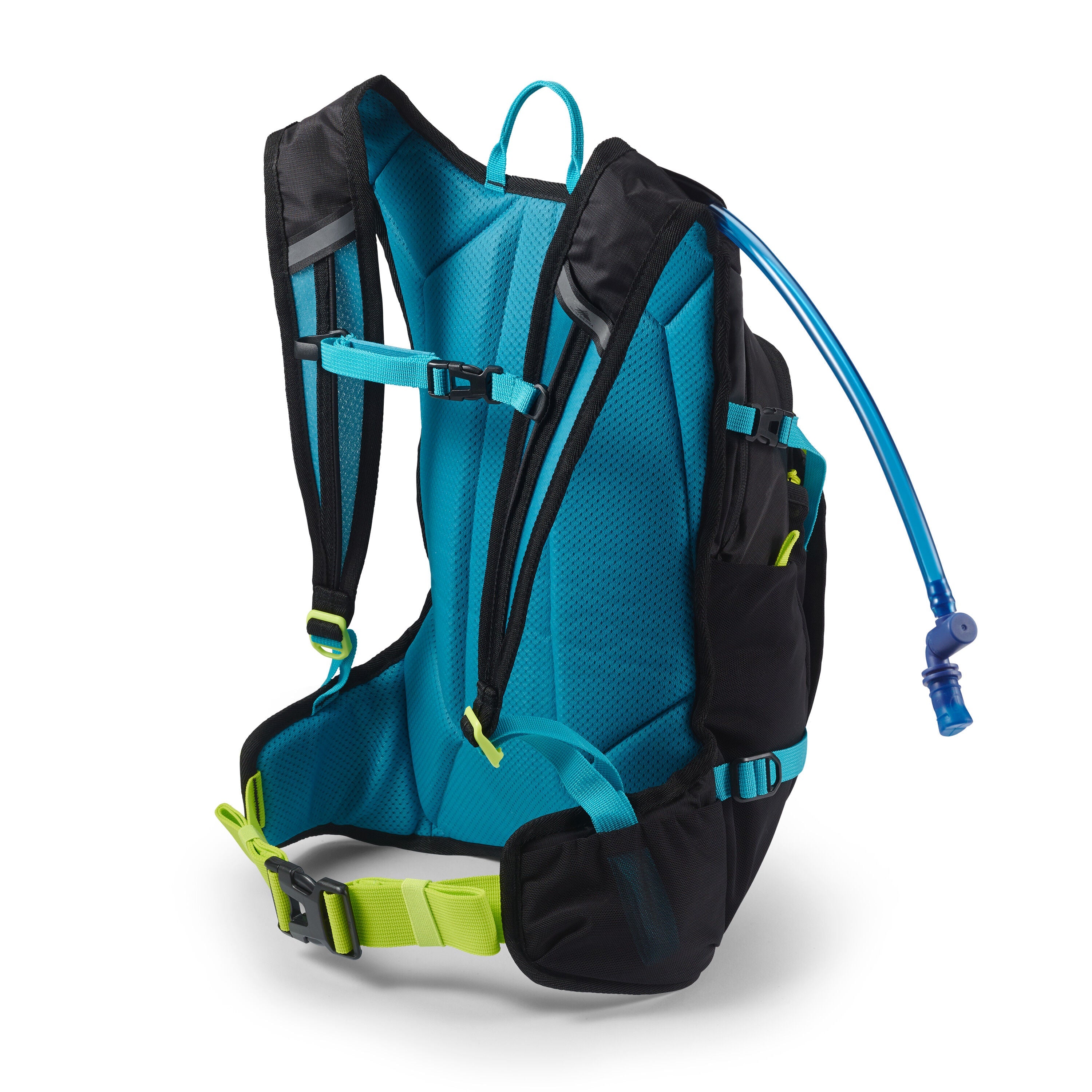 High Sierra Hydrahike 2.0 16L Hydration Backpack - Lightweight Water Bladder Pack for Hiking, Running & Outdoor Adventures (Black)