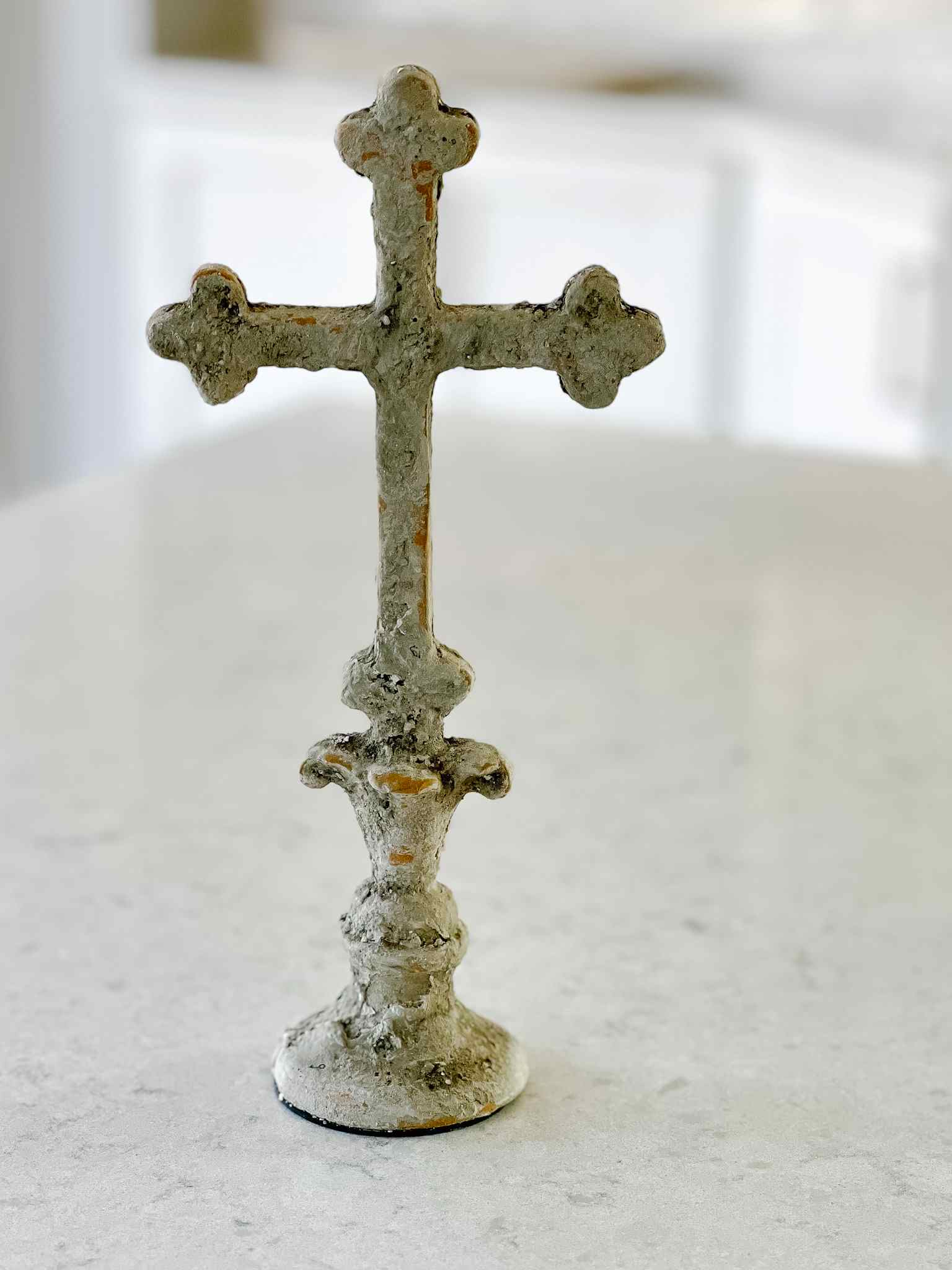 Antique San Marco Cross Pendant - Vintage Italian Religious Jewelry for Men & Women - Perfect for Gifts, Weddings, and Faith-Based Occasions