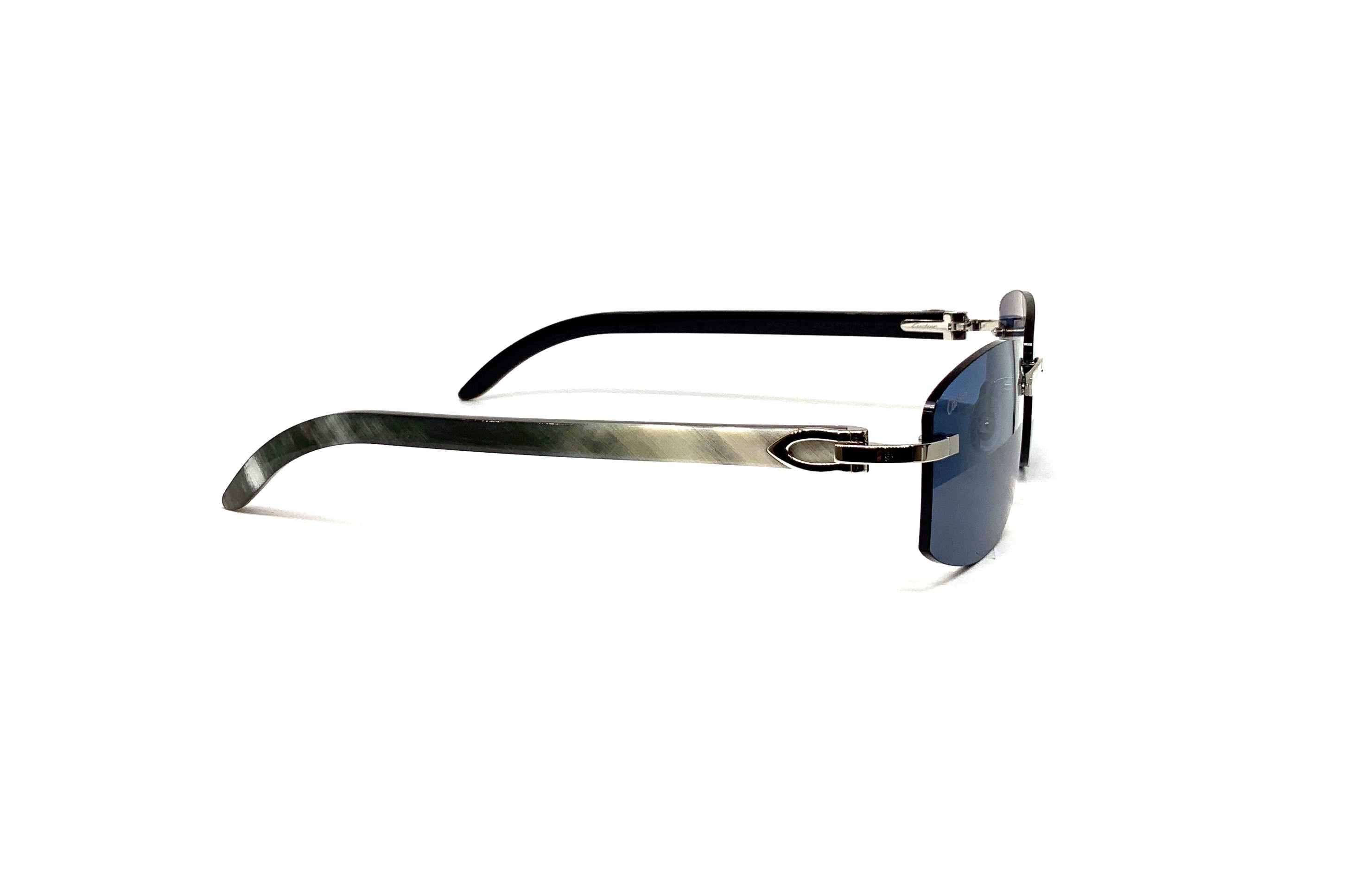 Cartier C Décor CT0031RS Buffalo Horn Sunglasses - Luxury Designer Shades for Men & Women - Perfect for Outdoor Activities, Travel & Fashion Accessories