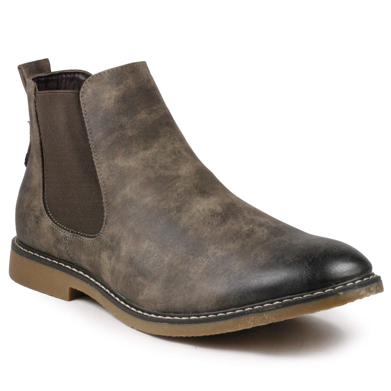 Metrocharm MC124 Men's Chelsea Boots - Stylish Formal & Casual Ankle Boots for Business, Office & Night Out - Comfortable Leather Dress Shoes for Men