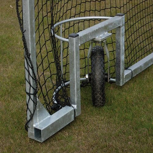 Huck Pro Club Mobile Cricket Cage - Portable Cricket Practice Net for Outdoor & Indoor Training | Perfect for Backyard, Park, and Sports Field Use