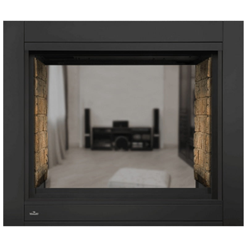 Napoleon Ascent Multi-Sided See-Through Direct Vent Gas Fireplace - BHD4 Model | Perfect for Living Rooms, Patios & Modern Home Decor