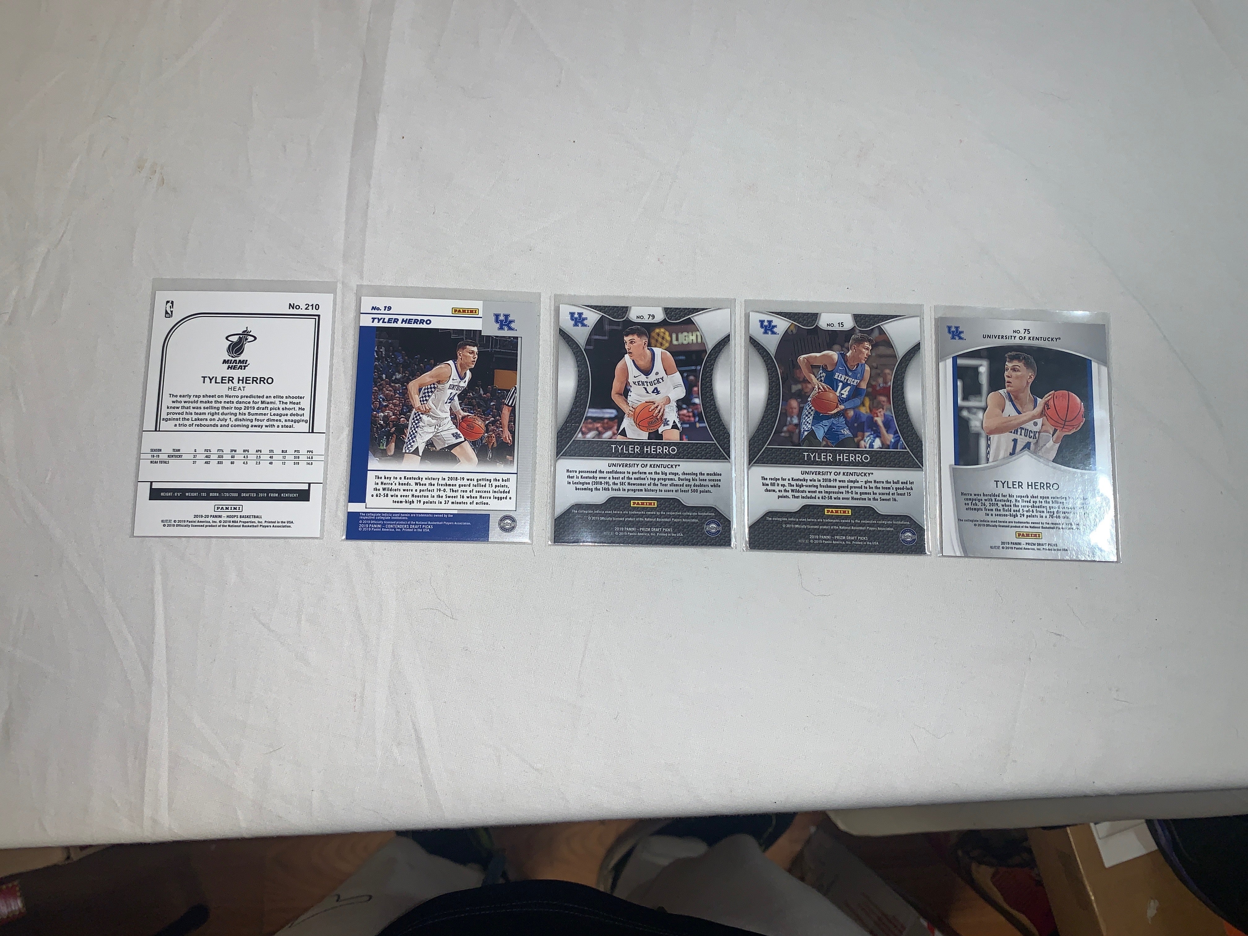 2019 Tyler Herro Rookie Card Lot - NBA Basketball Trading Cards Collection for Fans & Collectors - Perfect for Sports Memorabilia, Gift Giving & Investment