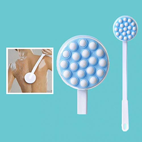 Harayaa Long Handle Lotion Applicator - Body Oil & Cream Massage Brush for Back, Legs & Hard-to-Reach Areas | Shower & Bath Essential Tool for Skin Care & Relaxation
