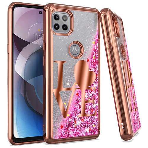Motorola One 5G Ace - Rose Gold Smartphone for Travel & Photography