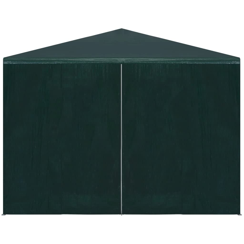 CHARMMA 10x10 Heavy Duty Party Tent - Large Outdoor Pop Up Canopy for Weddings, Backyard Events & Fiestas | Waterproof Green Shelter for Camping, Picnics & Outdoor Gatherings