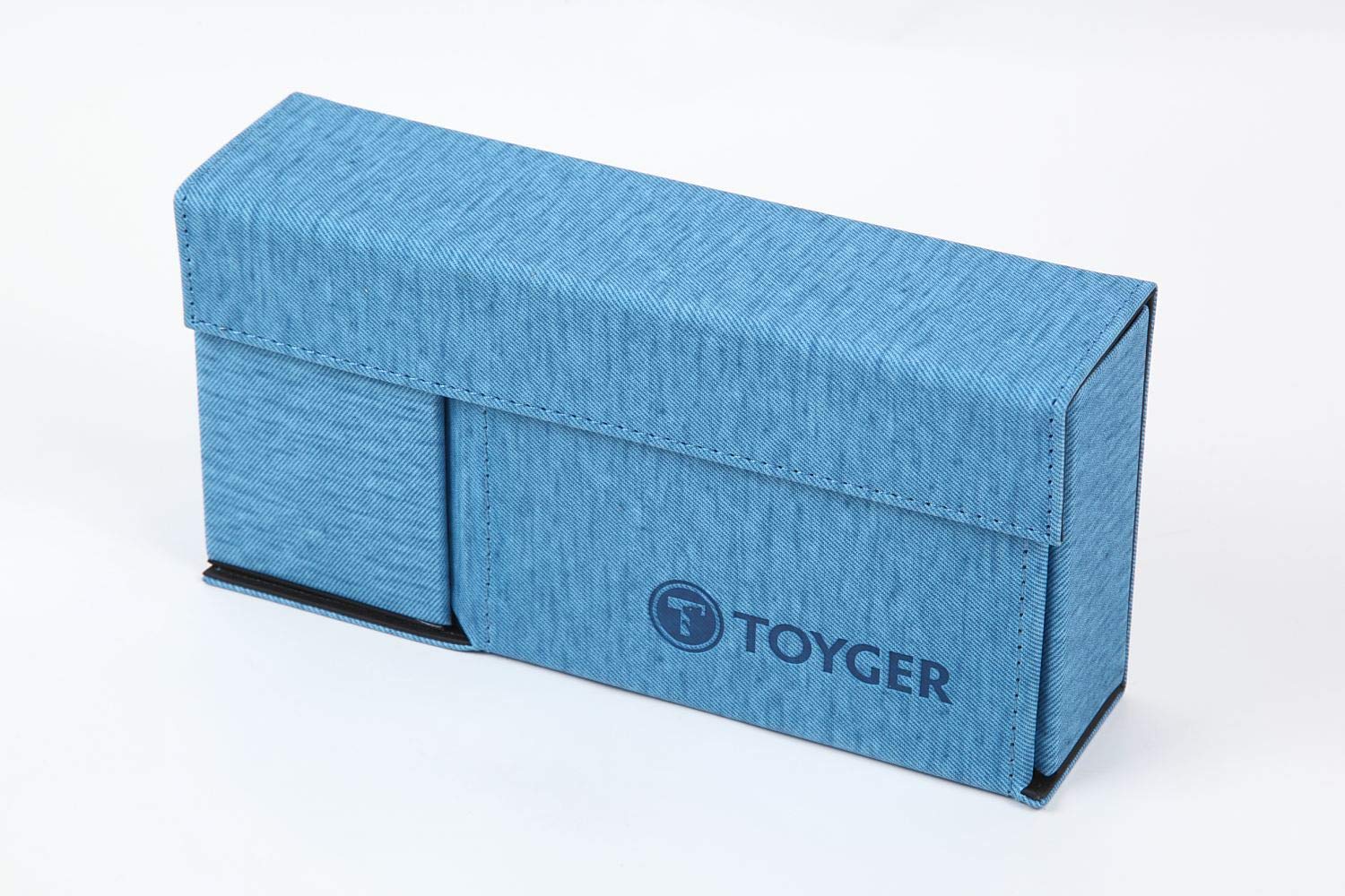 DeckSlimmer Waterproof Deck Storage Box - Light Blue | Durable Card Holder for MTG, Pokemon & Yugioh | Outdoor & Indoor Use for Gaming & Collectibles