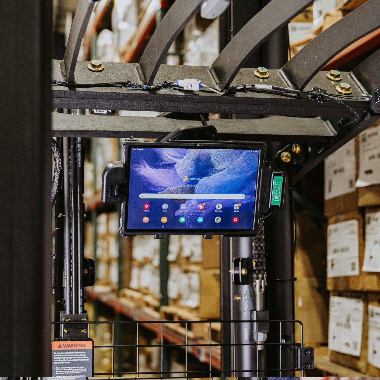 GDS® Tough Dock™ for Samsung Galaxy Tab S10+, S9+, S8+ & More - Heavy Duty Tablet Stand with Secure Locking (RAM GDS DOCK SAM78CPU) - Perfect for Office, Warehouse & Industrial Use