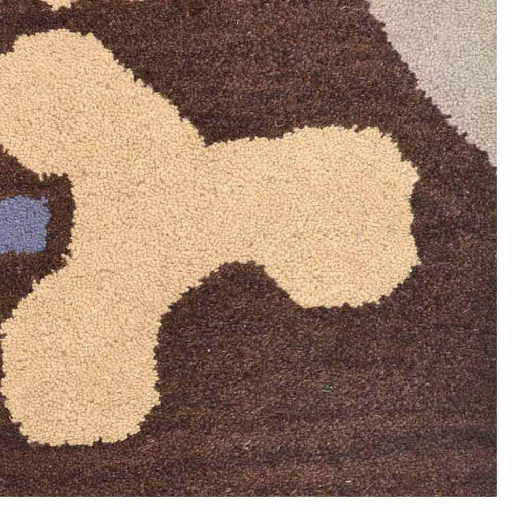 Anomaly Hand Tufted Rug - Soft Bohemian Area Rug for Living Room, Bedroom, Nursery - Non-Slip Modern Home Decor