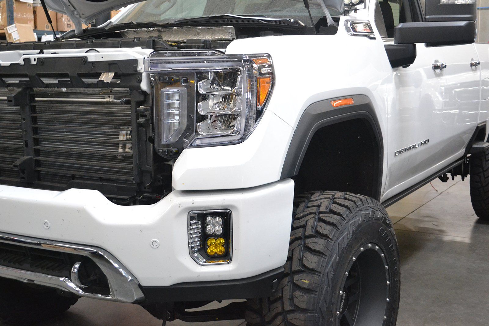 2023 GMC 2500/3500 HD SDHQ Built Dual Fog Light Kit - Off-Road Lighting Upgrade for Trucks & Towing