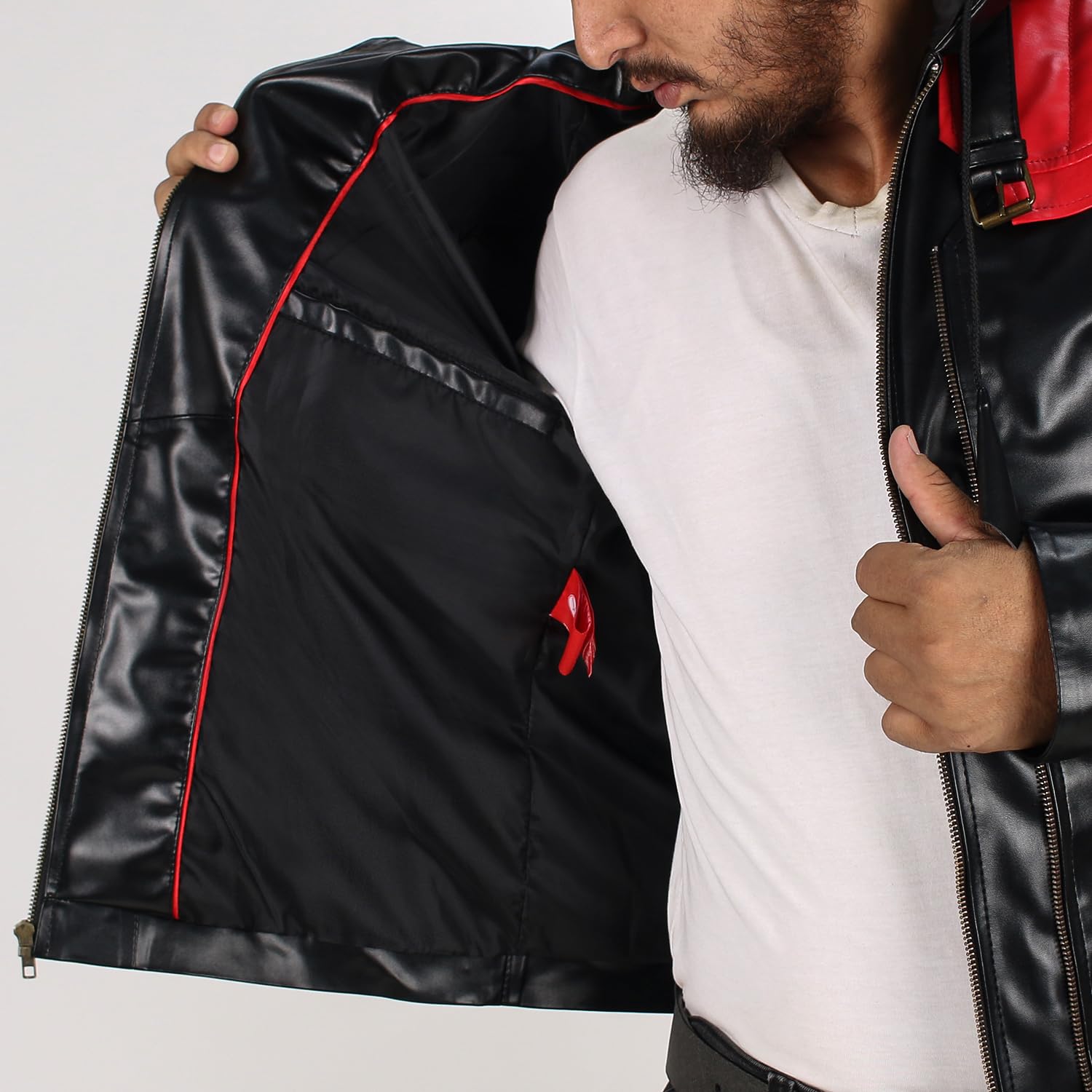 Stylish Purple Hooded Vest Jacket 2-in-1 for Men - Small Size | Trendy Streetwear & Outdoor Layering