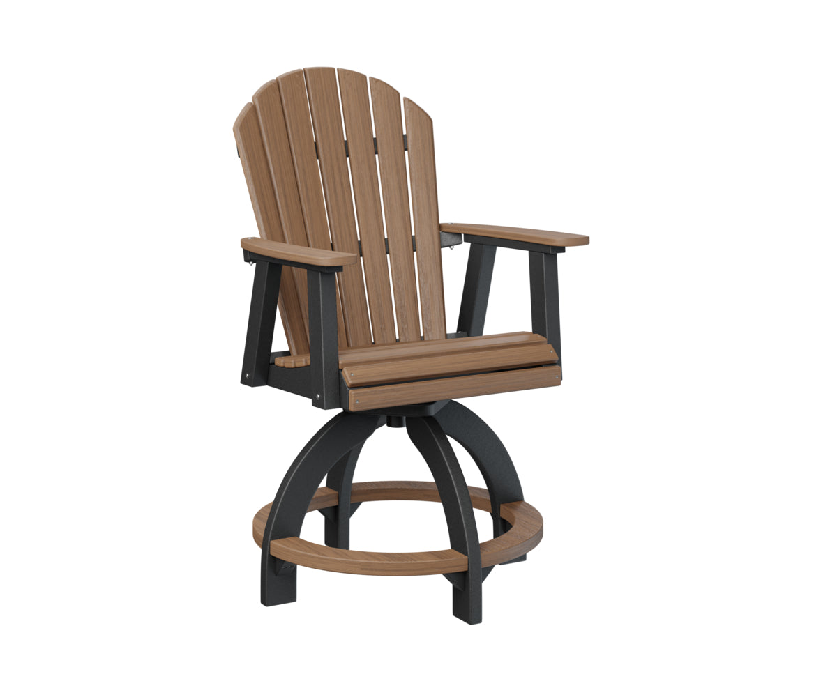 Antique Mahogany on Black
