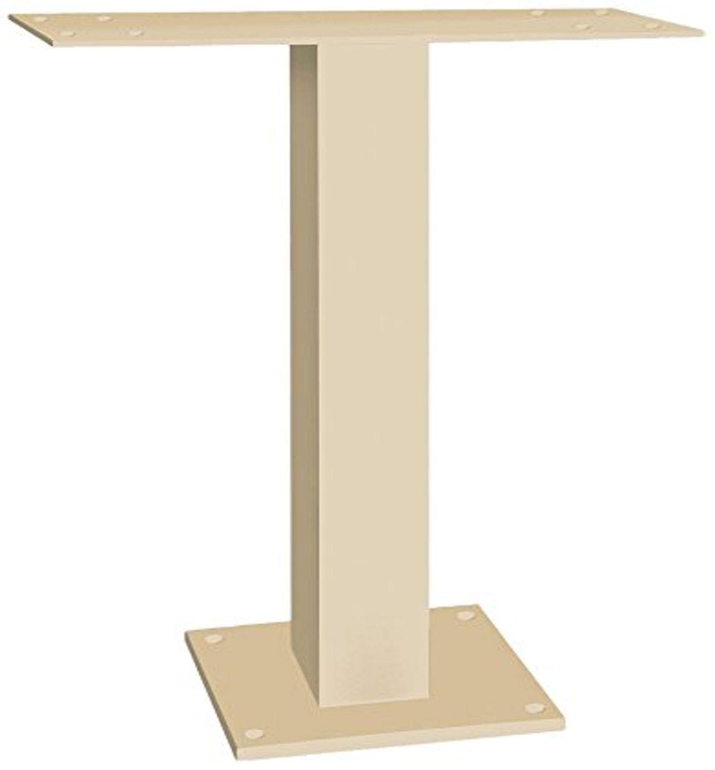 Salsbury Industries 5-Door Surface Mounted Cell Phone Locker Pedestal - Sandstone Finish | Secure Storage for Schools, Gyms & Offices