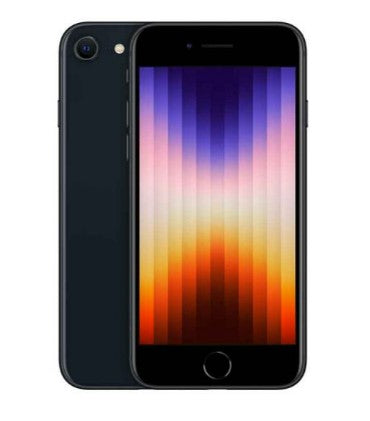 Apple iPhone SE (3rd Generation) 64GB Midnight Black - Unlocked Smartphone for Work, Travel & Everyday Use