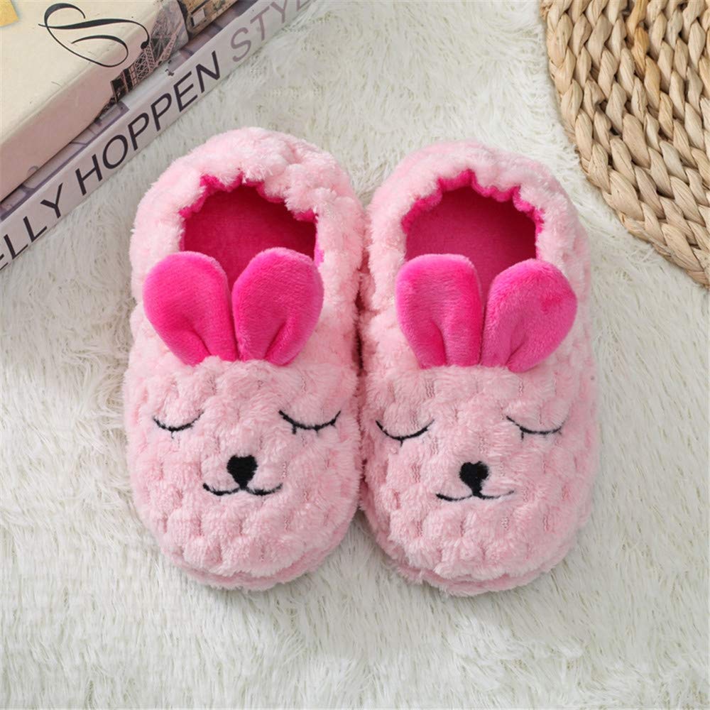 Cute Cartoon Soft House Slippers for Baby Girls - Non-Slip Indoor Shoes for Toddlers - Perfect for Playtime, Nursery & Home Comfort