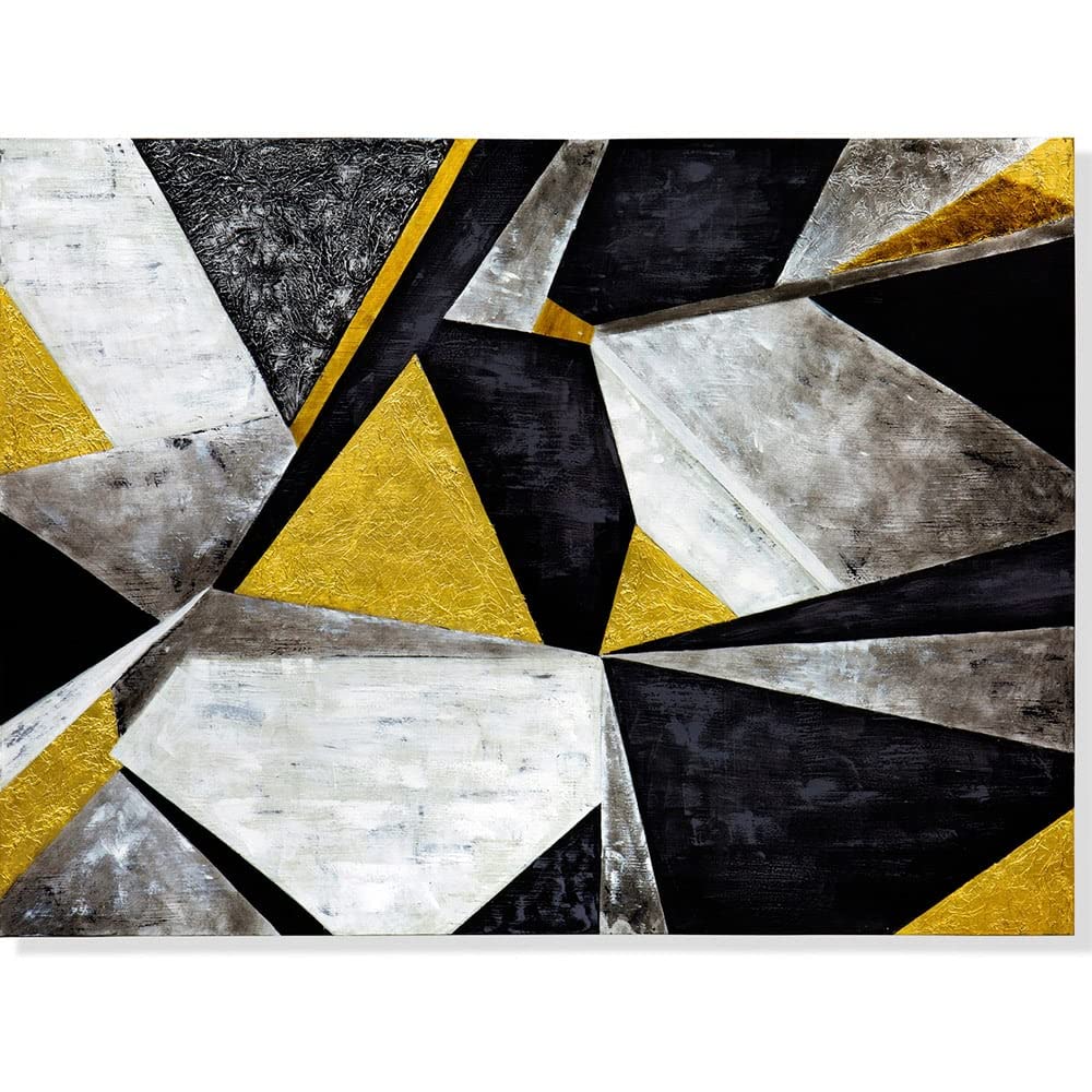Zuri Furniture Concrete Deco Modern Canvas Art - 96