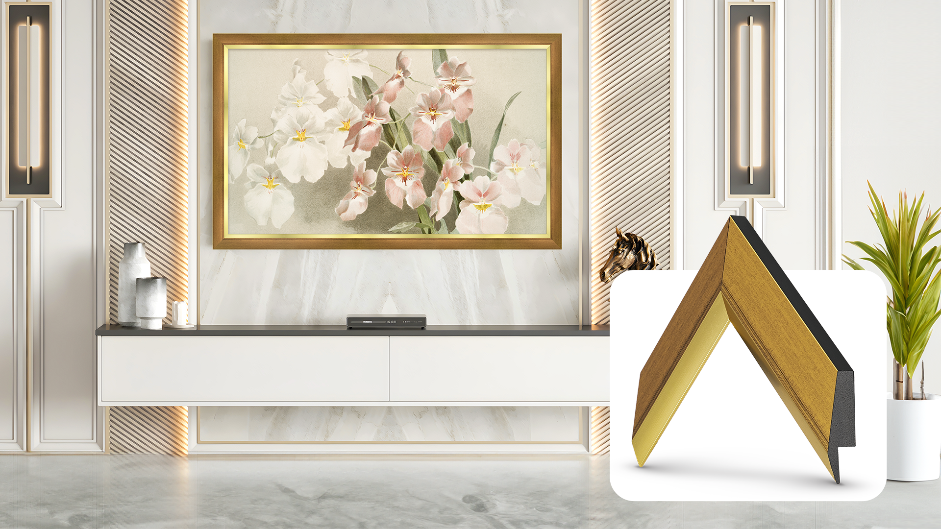 Modern Gold Leaf for Crafts & Decor (2017-2020) | Premium Decorative Foil for DIY Projects, Scrapbooking & Home Decoration