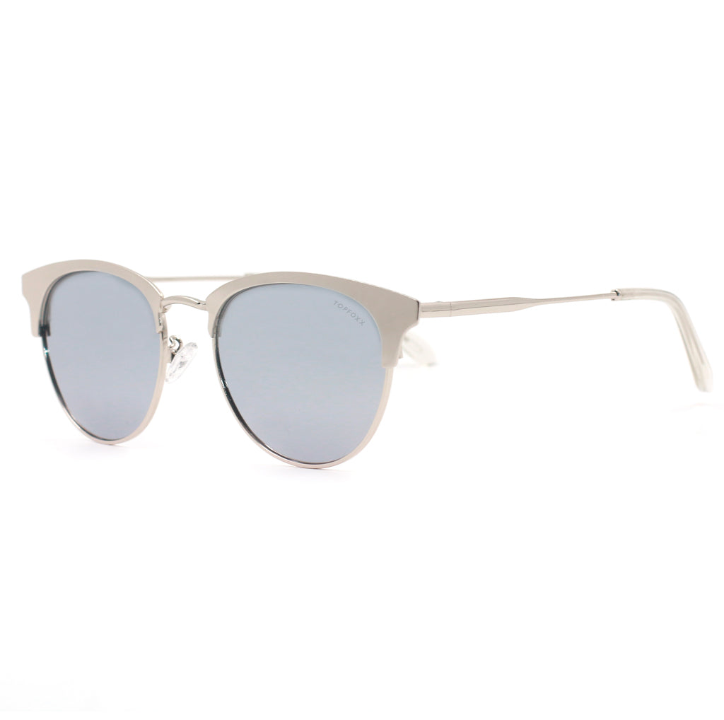 Marilyn Polarized Sunglasses with Silver Mirrored Lenses - UV Protection & Anti-Glare for Outdoor Activities, Driving, and Beach Vacations