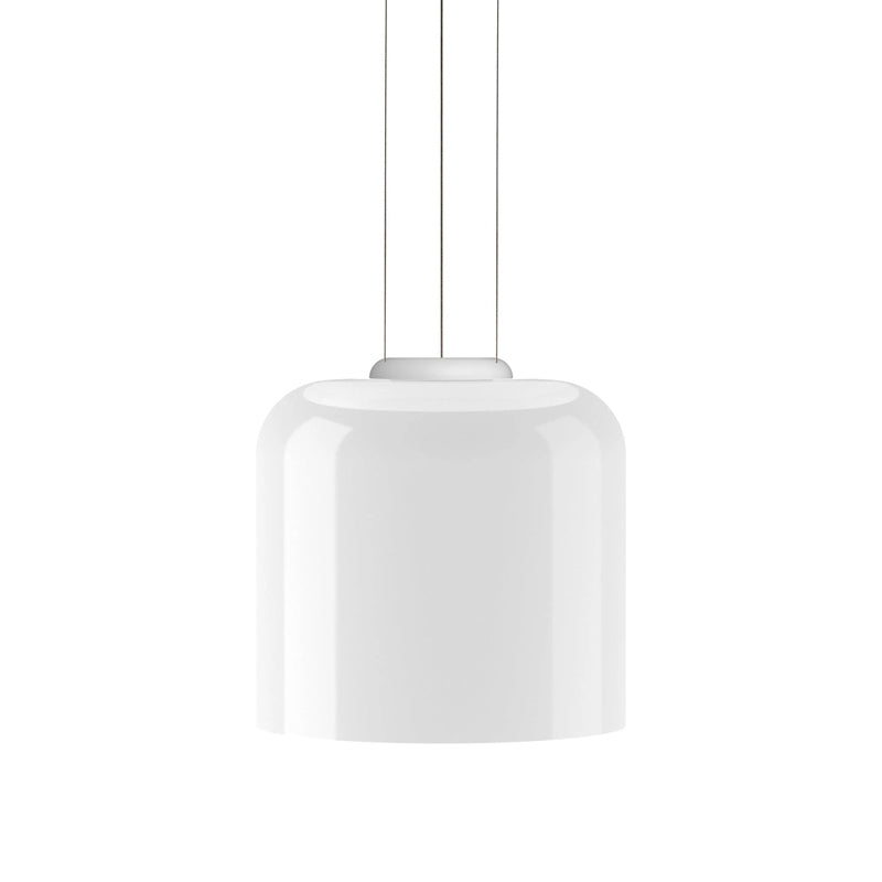 Modern Alba LED Glass Pendant Light - Dimmable Hanging Fixture for Kitchen Island, Dining Room & Bedroom Lighting | Energy Efficient & Stylish Home Decor
