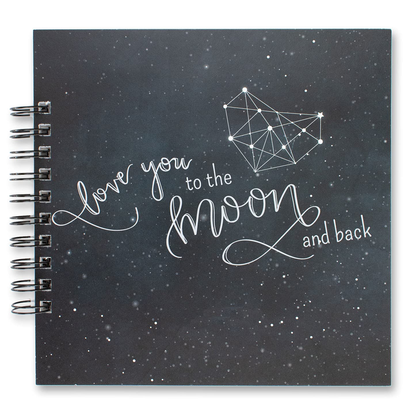 To the Moon and Back Baby Memory Book - First Year Scrapbook Album for Baby Girls & Boys | Gender Neutral LGBTQ Friendly Baby Journal | Perfect for Recording Milestones, Photos & Memories (Newborn to 1 Year)