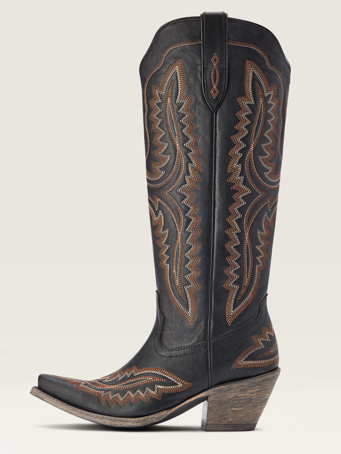 Ariat 10042447 Women's Casanova Western Boots - Brooklyn Black - Perfect for Country Dancing, Rodeos & Western Fashion