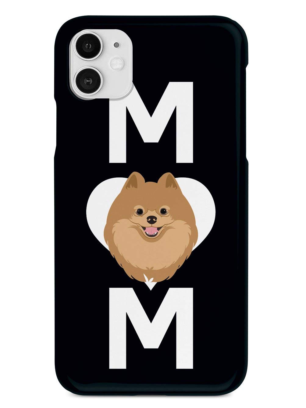 **Inspired Cases - Premium 3D Textured Protective Phone Case for Apple iPhone 12 Mini | Shockproof & Anti-Scratch | Perfect Gift for Pomeranian Moms | Ideal for Daily Use, Travel & Outdoor Activities**