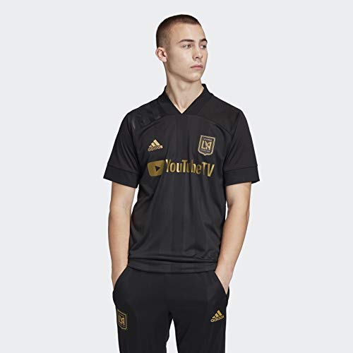 Adidas Los Angeles FC Home Authentic Soccer Jersey - Men's Small - Official MLS Jersey for Games & Fan Support