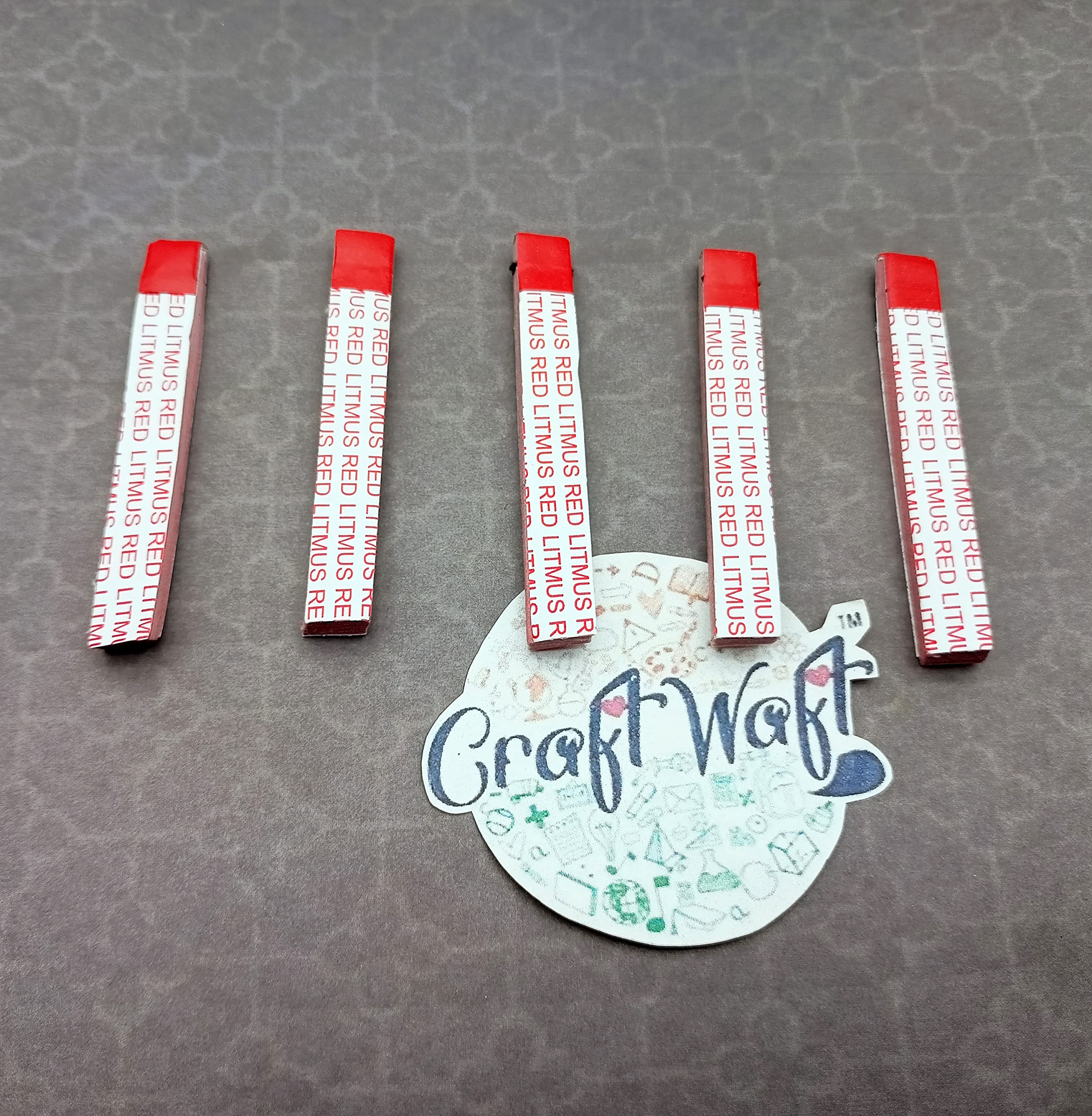 100 Strips Red Litmus Paper for Acid & Base Testing - pH Indicator for Science Labs, Industrial & Home Experiments | Perfect for Chemistry Class, Water Quality Testing & DIY Science Projects