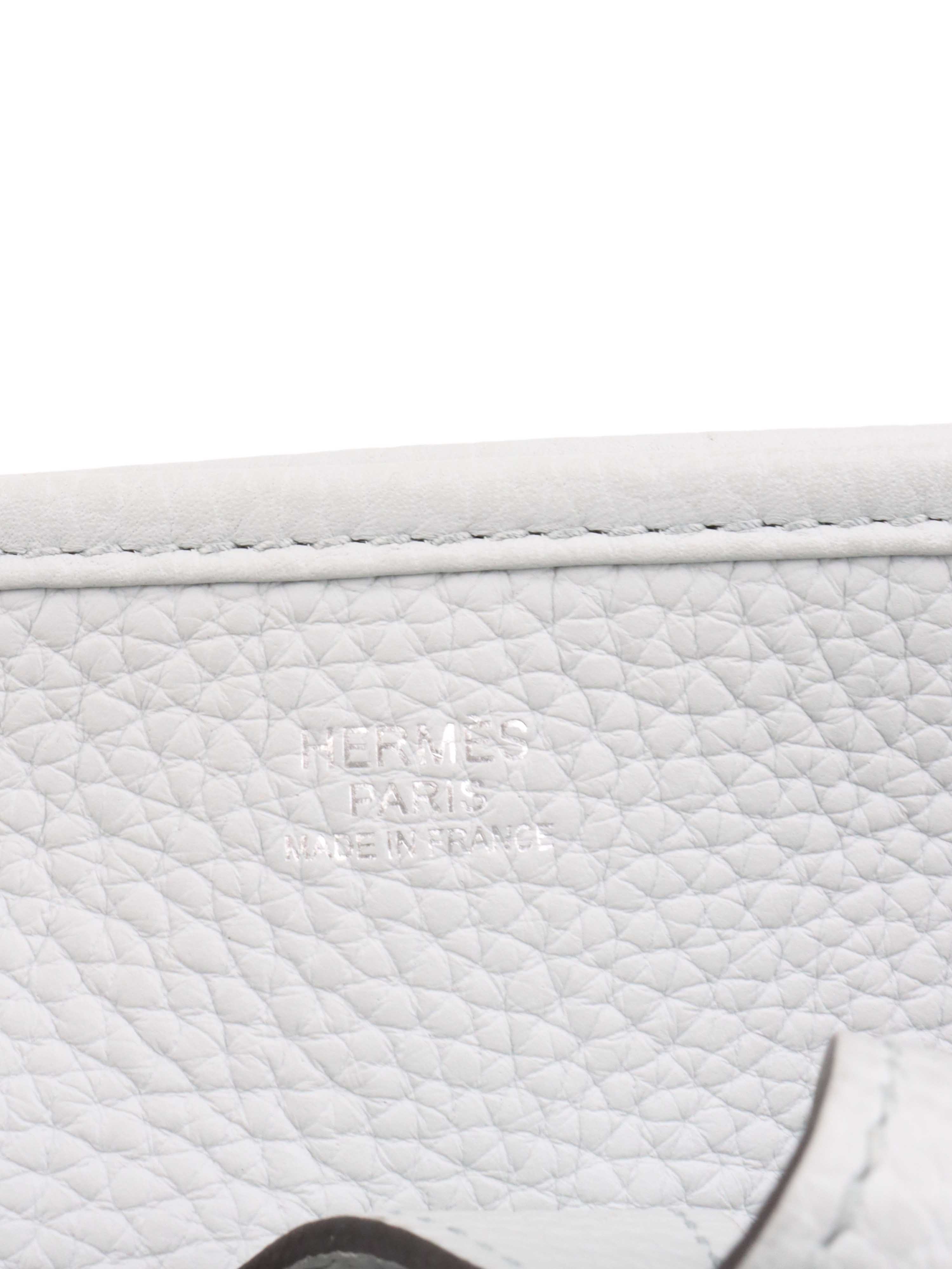Authentic Hermes Evelyne 29 Bag in Gris Pale - Luxury Crossbody Shoulder Bag for Women | Perfect for Everyday Use, Work & Travel