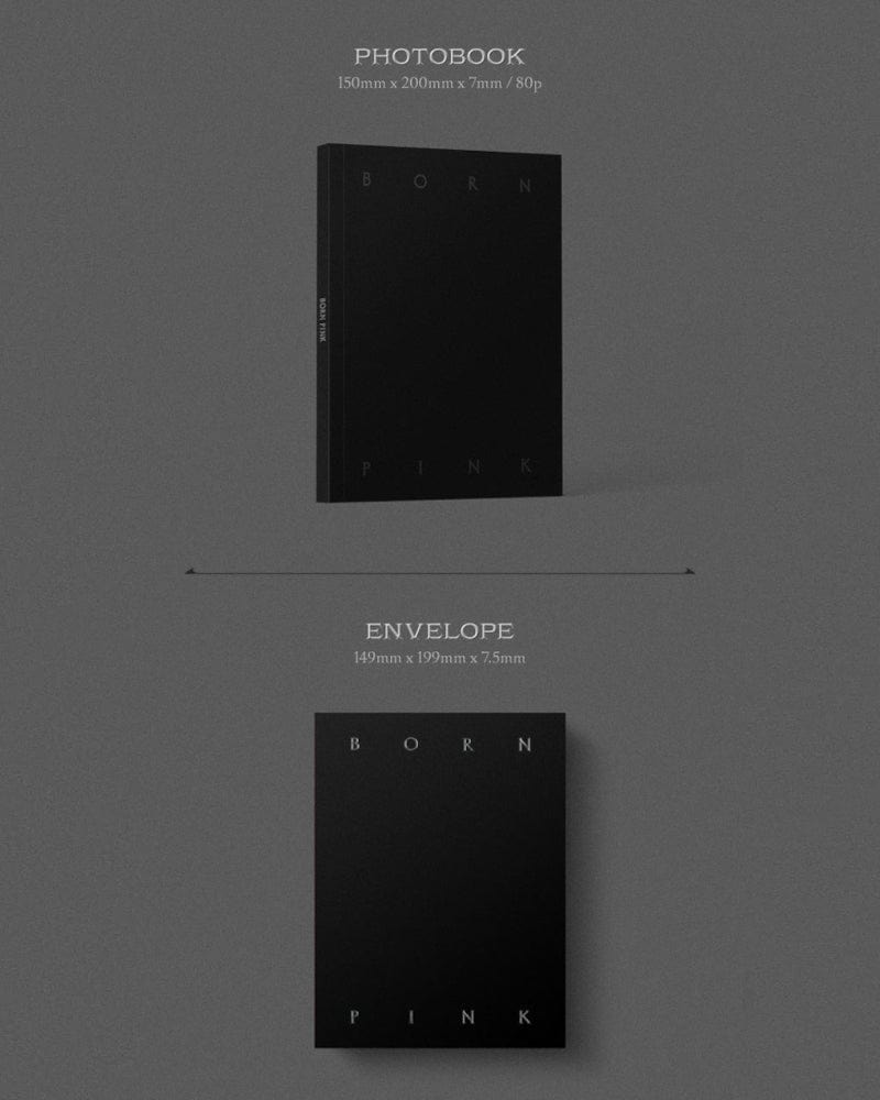 BLACKPINK BORN PINK 2nd Album [Limited Edition Box Set] (Black Version) - K-Pop Collectible for Fans, Gift Idea & Home Display