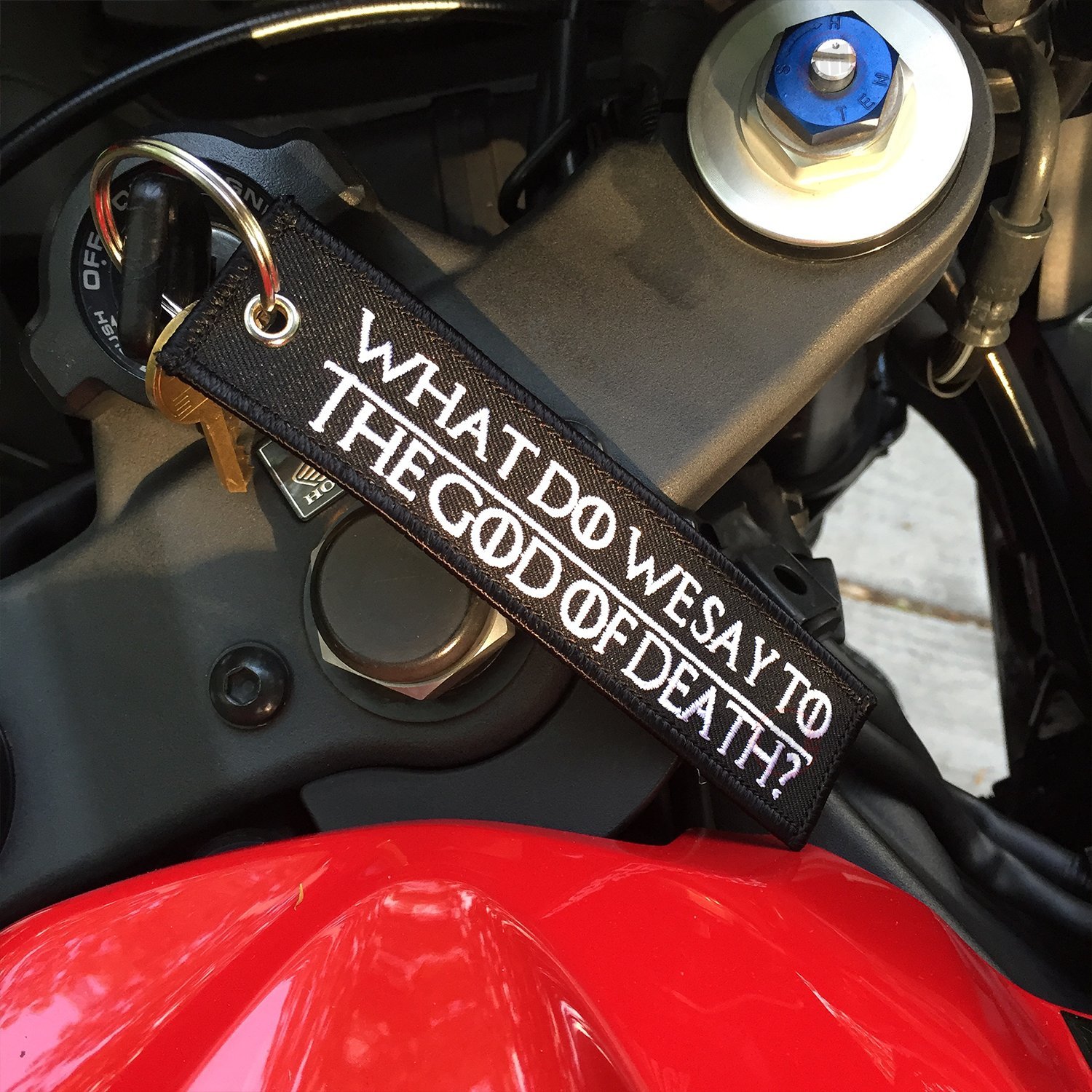 Durable Motorcycle Keychain for Bikes, Scooters & Cars - Stylish & Practical Gift for Riders - Perfect for Keys, Backpacks & Everyday Use