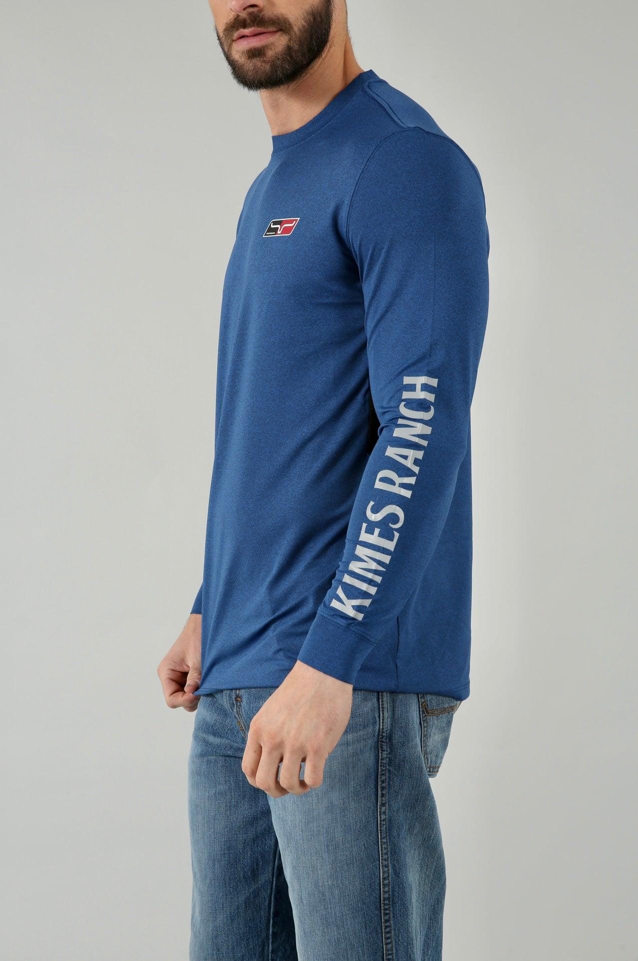 K1 Long Sleeve Tech Tee Shirt - Moisture Wicking Performance T-Shirt for Men - Perfect for Workouts, Hiking & Outdoor Activities