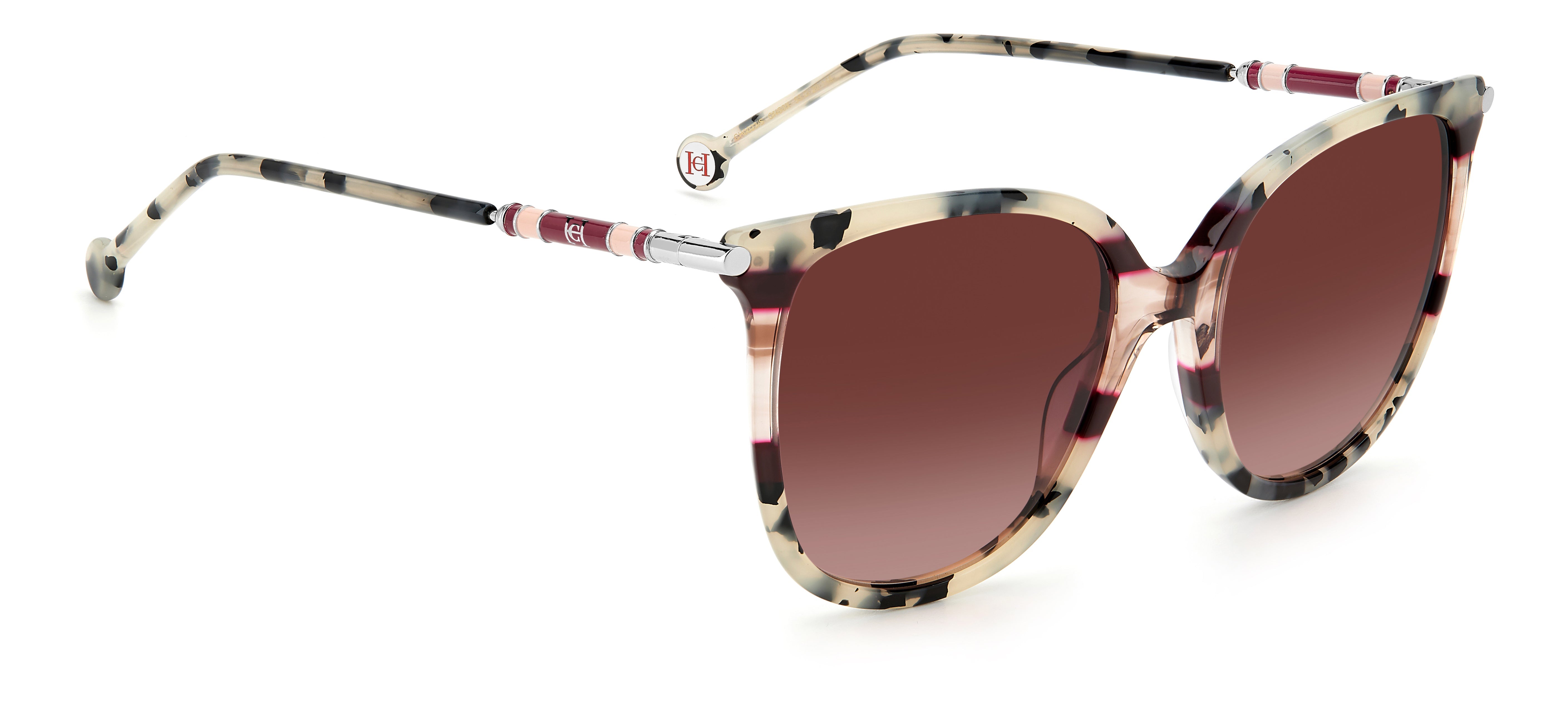 Carolina Herrera CH 0023/S Sunglasses for Women - Luxury Designer Shades with UV Protection - Perfect for Driving, Beach & Outdoor Activities