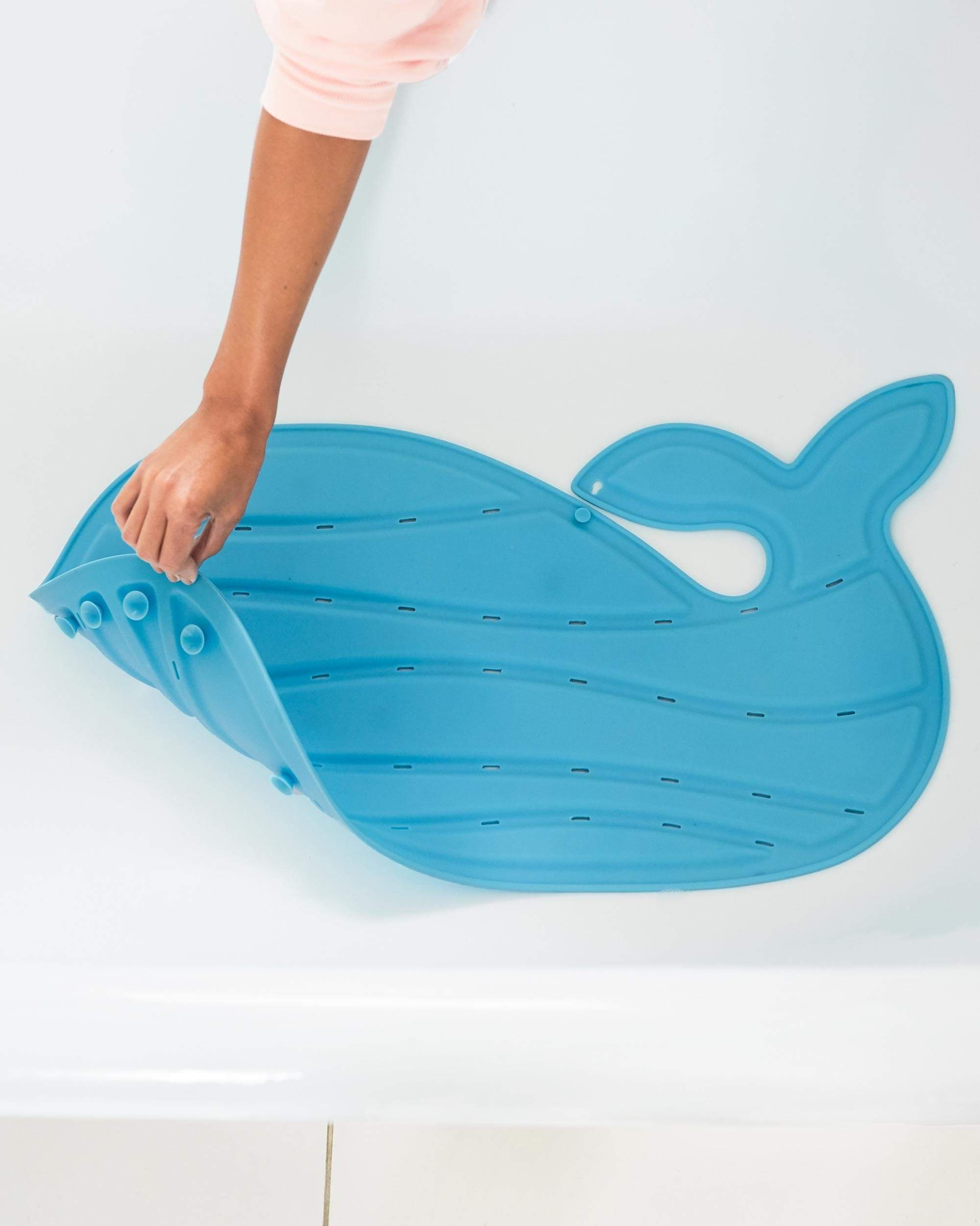 Skip Hop Moby Bathtub Mat - Non-Slip Baby Bath Mat for Safe & Fun Bathtime - Perfect for Infants & Toddlers in Bathroom Safety