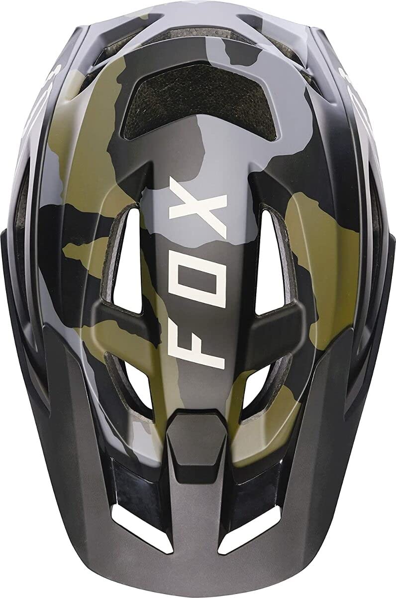 Fox Racing SPEEDFRAME PRO Mountain Bike Helmet for Men - Lightweight MTB Cycling Helmet with MIPS Protection, Green Camo, Small - Perfect for Trail Riding & Downhill Biking