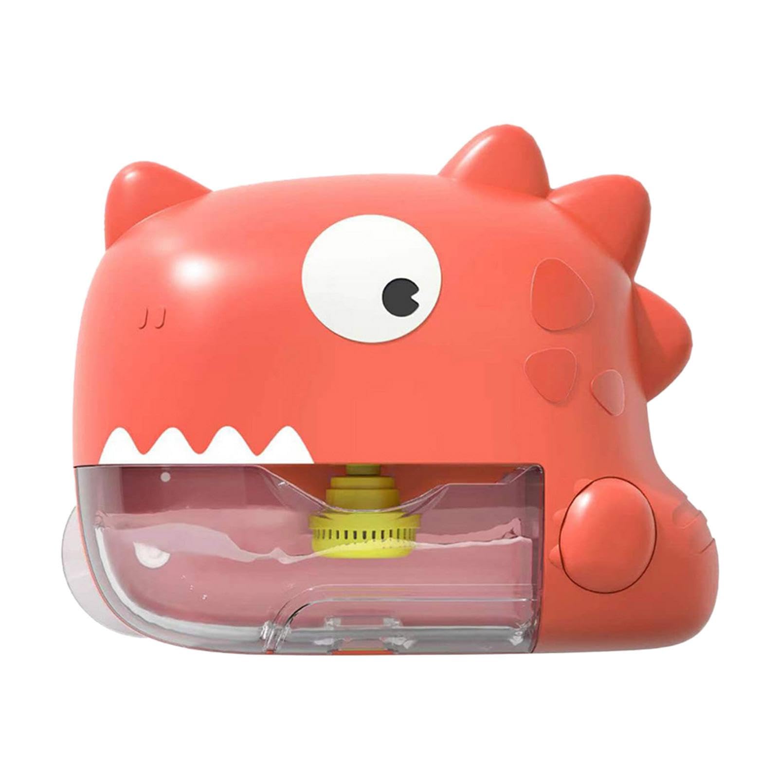 Shark Dinosaur Bubble Machine for Kids - Cartoon Bath Toys with Music & LED Lights | Fun Bubble Maker for Toddlers Ages 3-5 | Perfect for Bathtime Play & Sensory Development