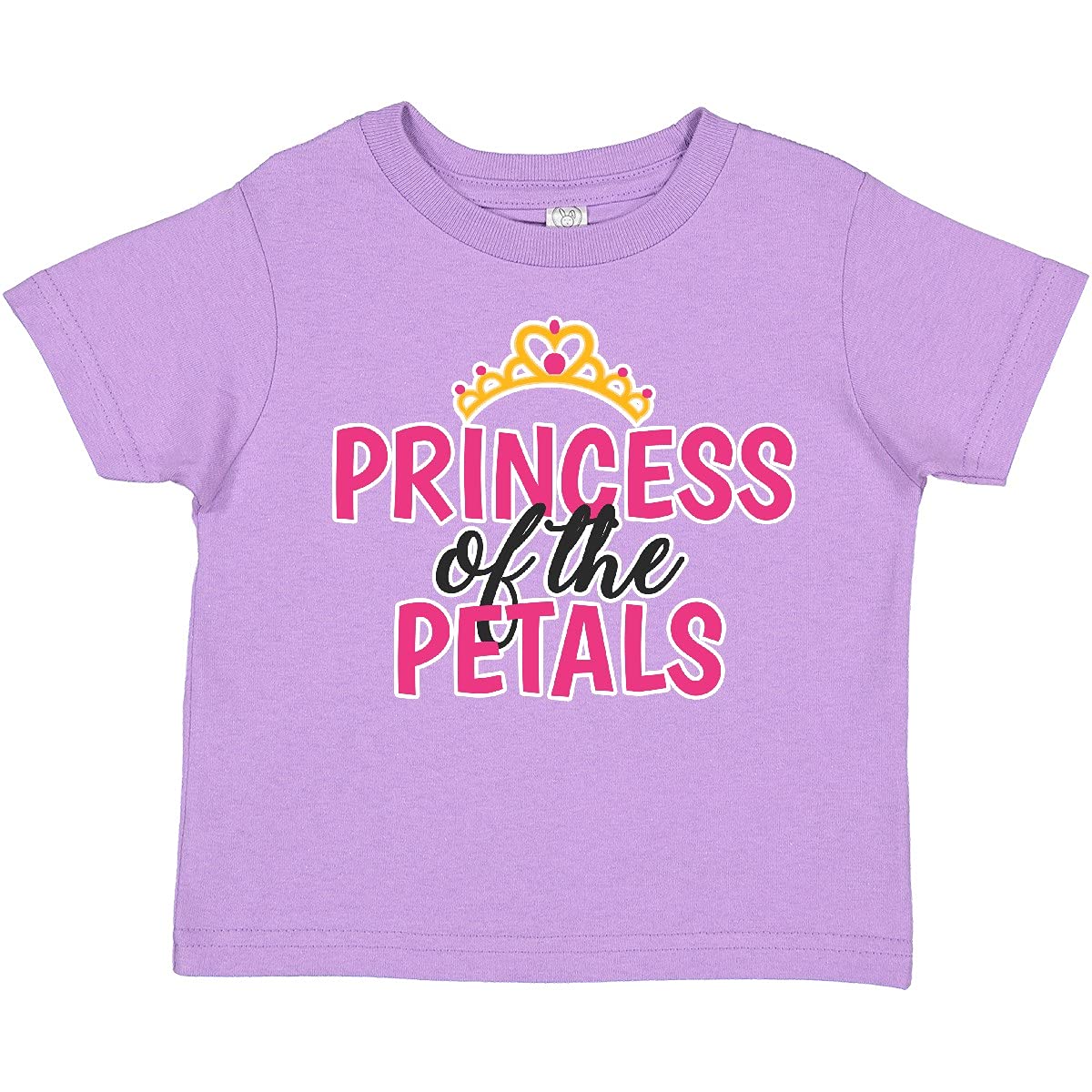 Princess of Petals Crown Toddler T-Shirt for Girls Birthday