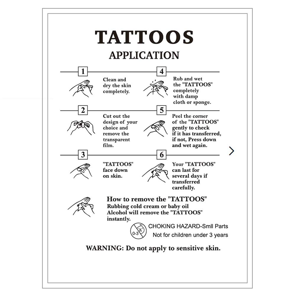 100 Pcs Butterfly Flower Temporary Tattoos - Waterproof Fake Tattoos for Women & Kids - Small Sexy Floral Tattoo Stickers for Girls - Perfect for Parties, Festivals, Beach & Summer Fun